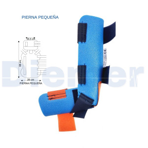 Ferula Semirrigida P-Splint Pierna Pequeña Ferula Semirrigida P-Splint Pierna Pequeña